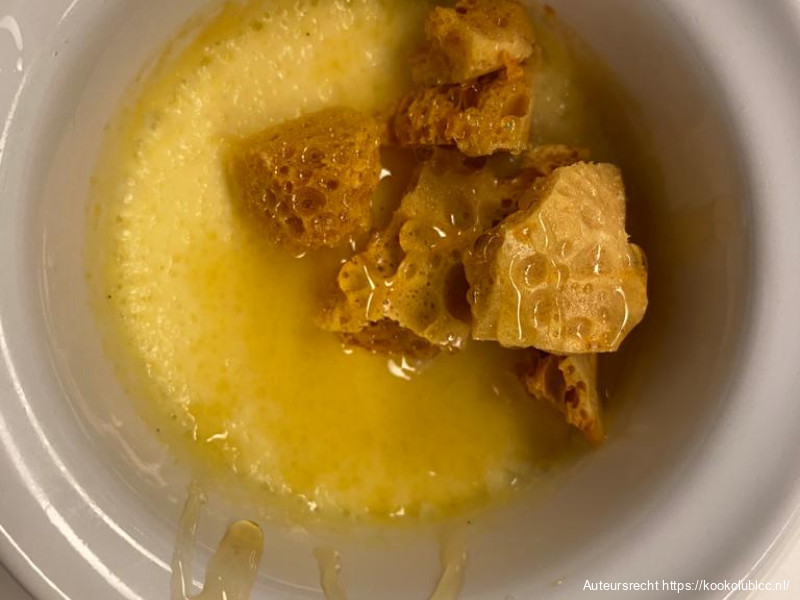 Wilde honing en lavendel Crema Catalane