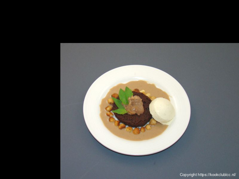 Chocolade Brownie met Crème Fraiche roomijs