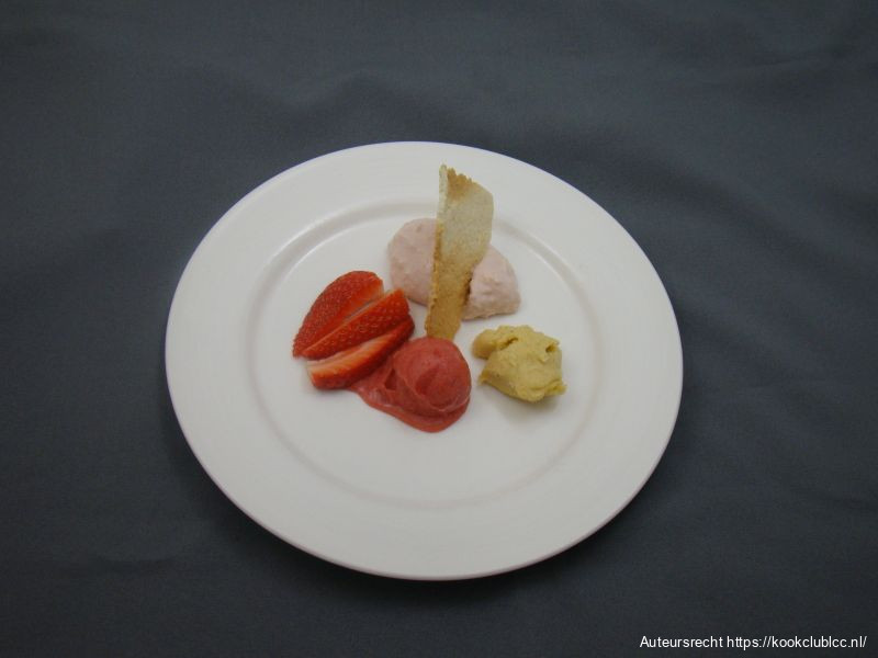 Aardbeien en vanille